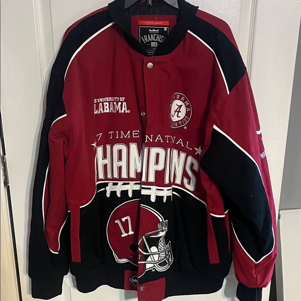 Men's Red and Black Jacket